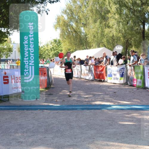 07.09.2025 - 19. Norderstedt Triathlon Zöllner http://msf.ph/oto/8777956 07.09.2025 12:23:42 Ziel 148 meine-sportfotos.de