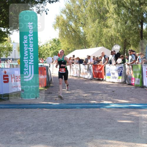 07.09.2025 - 19. Norderstedt Triathlon Zöllner http://msf.ph/oto/8777961 07.09.2025 12:23:42 Ziel 148 meine-sportfotos.de