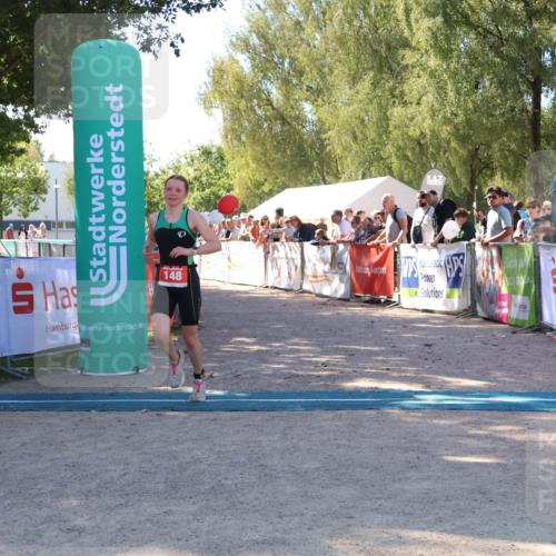 07.09.2025 - 19. Norderstedt Triathlon Zöllner http://msf.ph/oto/8777969 07.09.2025 12:23:43 Ziel 148 meine-sportfotos.de