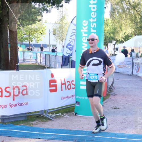 07.09.2025 - 19. Norderstedt Triathlon Zöllner http://msf.ph/oto/8777974 07.09.2025 17:19:10 Ziel 1473 meine-sportfotos.de