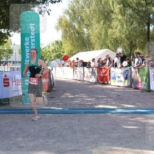 07.09.2025 - 19. Norderstedt Triathlon Zöllner http://msf.ph/oto/8777977 07.09.2025 12:23:43 Ziel 148 meine-sportfotos.de