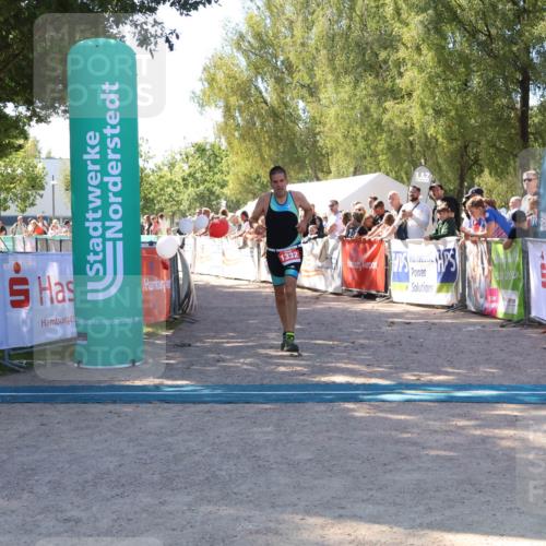 07.09.2025 - 19. Norderstedt Triathlon Zöllner http://msf.ph/oto/8778294 07.09.2025 12:28:15 Ziel 1332 meine-sportfotos.de