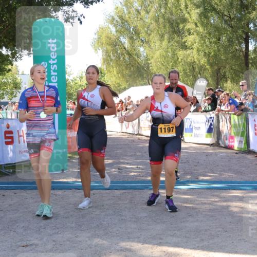 07.09.2025 - 19. Norderstedt Triathlon Zöllner http://msf.ph/oto/8778350 07.09.2025 12:29:04 Ziel 736, 1197, 1348 meine-sportfotos.de