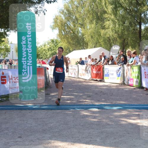 07.09.2025 - 19. Norderstedt Triathlon Zöllner http://msf.ph/oto/8778935 07.09.2025 12:34:28 Ziel 773 meine-sportfotos.de