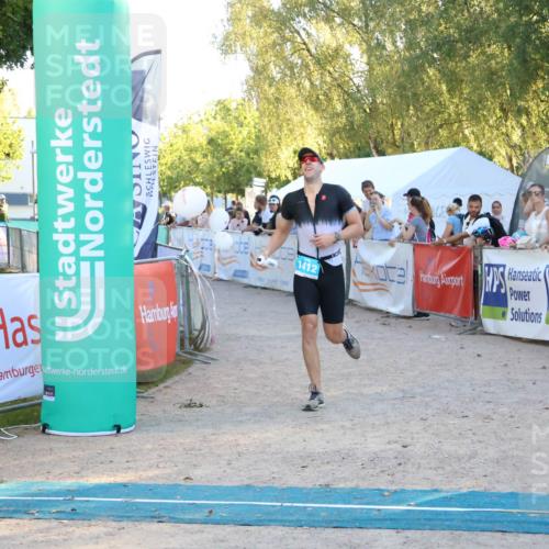 07.09.2025 - 19. Norderstedt Triathlon Zöllner http://msf.ph/oto/8779034 07.09.2025 17:28:51 Ziel 1412 meine-sportfotos.de