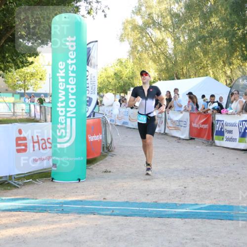 07.09.2025 - 19. Norderstedt Triathlon Zöllner http://msf.ph/oto/8779037 07.09.2025 17:28:52 Ziel 1412 meine-sportfotos.de