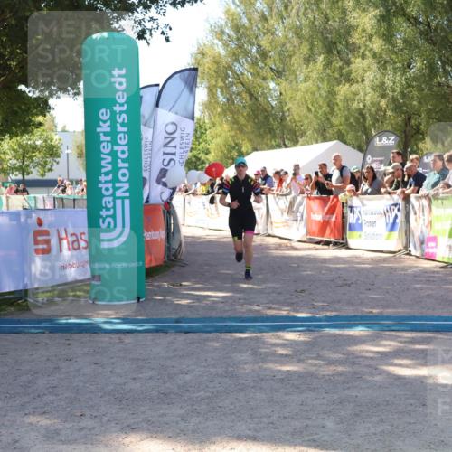 07.09.2025 - 19. Norderstedt Triathlon Zöllner http://msf.ph/oto/8779476 07.09.2025 12:38:46 Ziel 299 meine-sportfotos.de