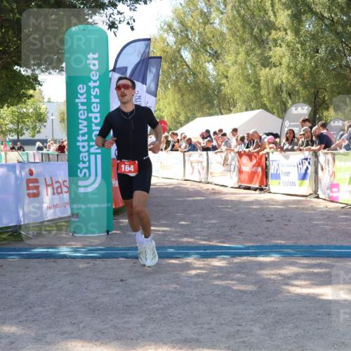07.09.2025 - 19. Norderstedt Triathlon Zöllner http://msf.ph/oto/8779774 07.09.2025 12:41:57 Ziel 164 meine-sportfotos.de
