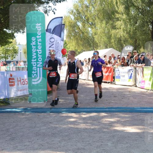 07.09.2025 - 19. Norderstedt Triathlon Zöllner http://msf.ph/oto/8779980 07.09.2025 12:46:22 Ziel 184, 226, 267, 1246 meine-sportfotos.de