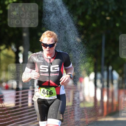 07.09.2025 - 19. Norderstedt Triathlon Michael Strokosch http://msf.ph/oto/8780134 07.09.2025 16:02:08 Laufen 377, 446 meine-sportfotos.de