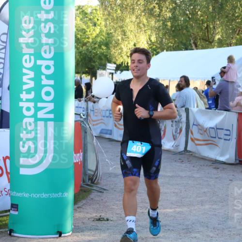 07.09.2025 - 19. Norderstedt Triathlon Zöllner http://msf.ph/oto/8780729 07.09.2025 17:36:53 Ziel 401 meine-sportfotos.de