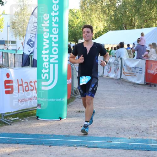 07.09.2025 - 19. Norderstedt Triathlon Zöllner http://msf.ph/oto/8780735 07.09.2025 17:36:53 Ziel 401 meine-sportfotos.de