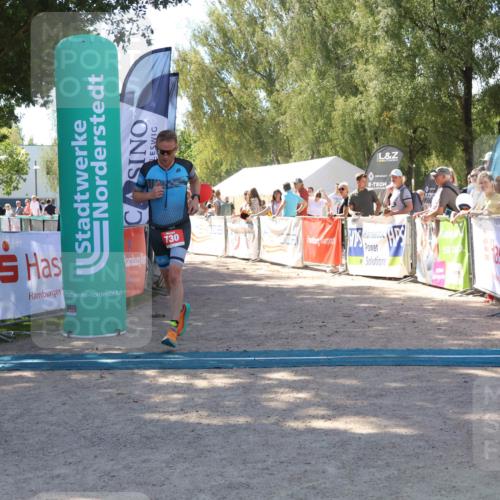 07.09.2025 - 19. Norderstedt Triathlon Zöllner http://msf.ph/oto/8780930 07.09.2025 12:52:13 Ziel 730 meine-sportfotos.de