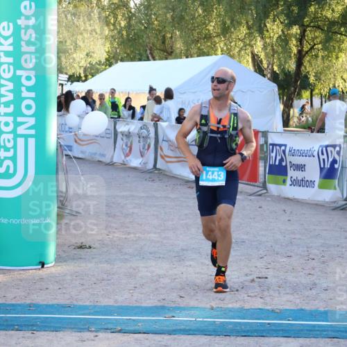 07.09.2025 - 19. Norderstedt Triathlon Zöllner http://msf.ph/oto/8780982 07.09.2025 17:37:44 Ziel 1443 meine-sportfotos.de