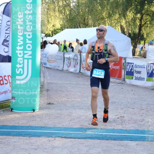 07.09.2025 - 19. Norderstedt Triathlon Zöllner http://msf.ph/oto/8780987 07.09.2025 17:37:44 Ziel 1443 meine-sportfotos.de
