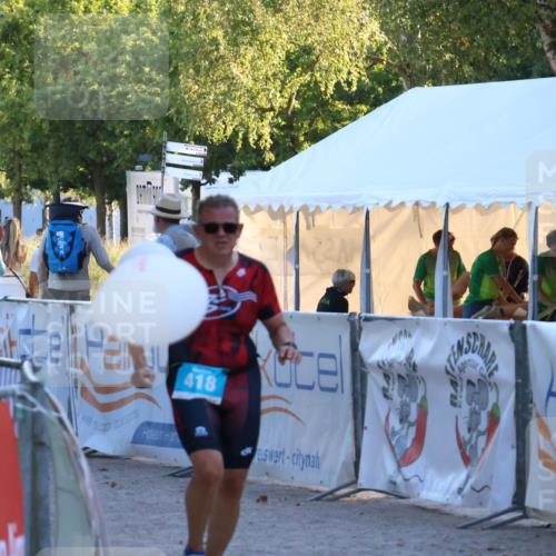 07.09.2025 - 19. Norderstedt Triathlon Zöllner http://msf.ph/oto/8781449 07.09.2025 17:42:55 Ziel 418 meine-sportfotos.de