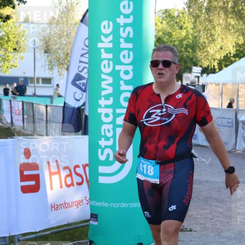 07.09.2025 - 19. Norderstedt Triathlon Zöllner http://msf.ph/oto/8781509 07.09.2025 17:42:59 Ziel 418 meine-sportfotos.de