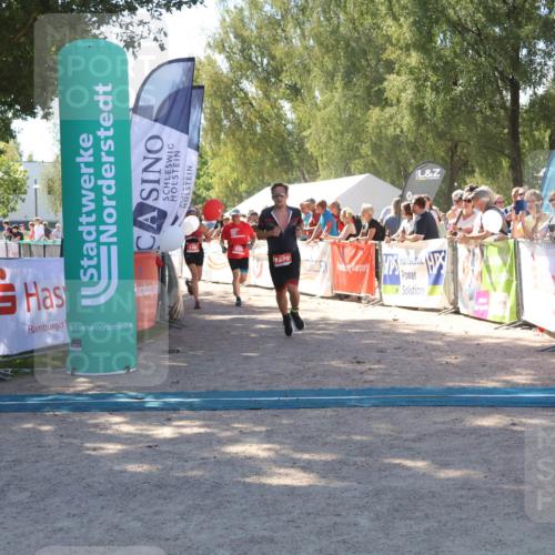 07.09.2025 - 19. Norderstedt Triathlon Zöllner http://msf.ph/oto/8782430 07.09.2025 13:00:27 Ziel 146, 830, 1370 meine-sportfotos.de