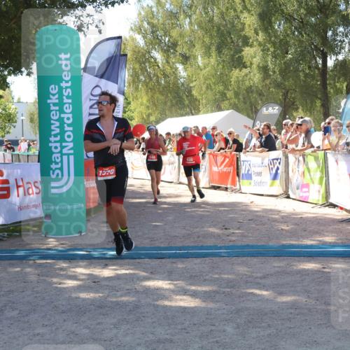 07.09.2025 - 19. Norderstedt Triathlon Zöllner http://msf.ph/oto/8782454 07.09.2025 13:00:28 Ziel 146, 830, 1370 meine-sportfotos.de