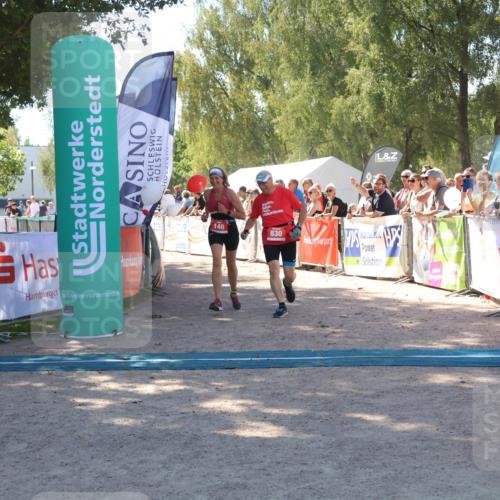 07.09.2025 - 19. Norderstedt Triathlon Zöllner http://msf.ph/oto/8782484 07.09.2025 13:00:29 Ziel 146, 830, 1370 meine-sportfotos.de