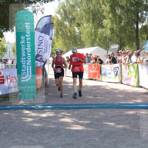07.09.2025 - 19. Norderstedt Triathlon Zöllner http://msf.ph/oto/8782492 07.09.2025 13:00:30 Ziel 146, 830, 1370 meine-sportfotos.de