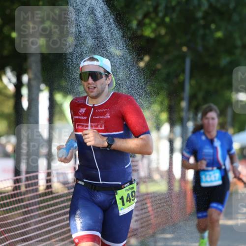07.09.2025 - 19. Norderstedt Triathlon Michael Strokosch http://msf.ph/oto/8782620 07.09.2025 16:10:21 Laufen 1447 meine-sportfotos.de