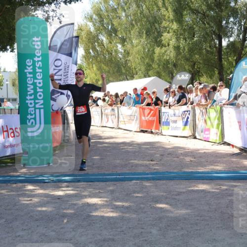07.09.2025 - 19. Norderstedt Triathlon Zöllner http://msf.ph/oto/8783000 07.09.2025 13:02:53 Ziel 260 meine-sportfotos.de