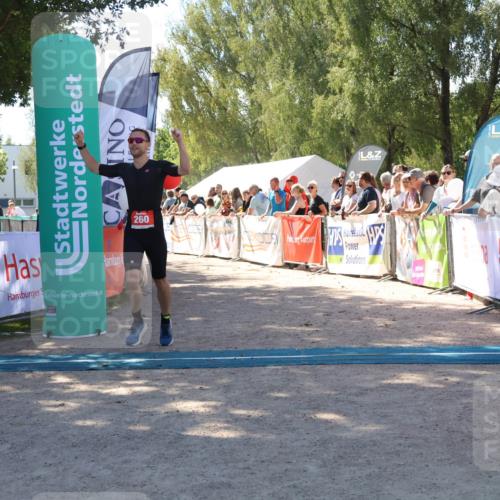 07.09.2025 - 19. Norderstedt Triathlon Zöllner http://msf.ph/oto/8783005 07.09.2025 13:02:54 Ziel 260 meine-sportfotos.de