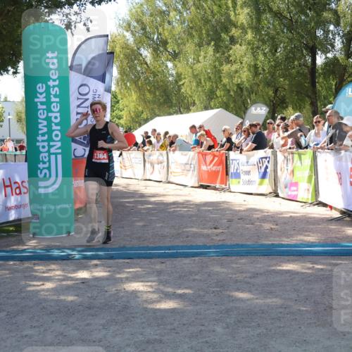 07.09.2025 - 19. Norderstedt Triathlon Zöllner http://msf.ph/oto/8783036 07.09.2025 13:03:21 Ziel 1364 meine-sportfotos.de