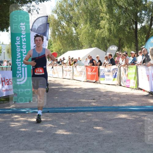 07.09.2025 - 19. Norderstedt Triathlon Zöllner http://msf.ph/oto/8783290 07.09.2025 13:04:10 Ziel 218 meine-sportfotos.de