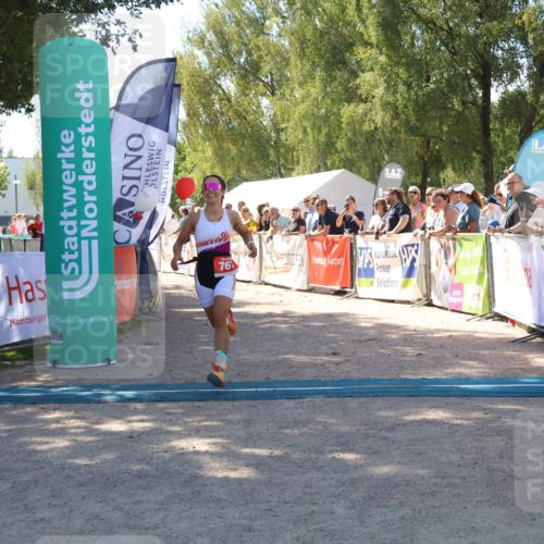 07.09.2025 - 19. Norderstedt Triathlon Zöllner http://msf.ph/oto/8783425 07.09.2025 13:04:54 Ziel  meine-sportfotos.de