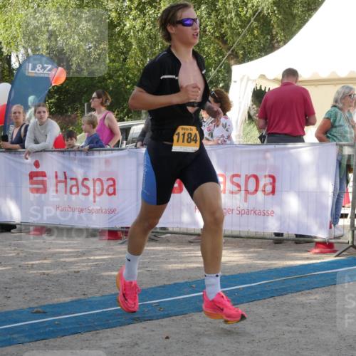 07.09.2025 - 19. Norderstedt Triathlon Zöllner http://msf.ph/oto/8783779 07.09.2025 12:00:53 Ziel 749, 1184 meine-sportfotos.de
