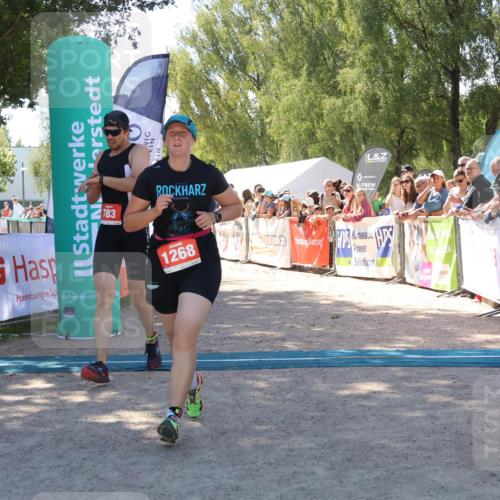 07.09.2025 - 19. Norderstedt Triathlon Zöllner http://msf.ph/oto/8784689 07.09.2025 13:11:20 Ziel 188, 783, 1268 meine-sportfotos.de