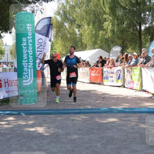 07.09.2025 - 19. Norderstedt Triathlon Zöllner http://msf.ph/oto/8784822 07.09.2025 13:12:00 Ziel 244, 1342 meine-sportfotos.de