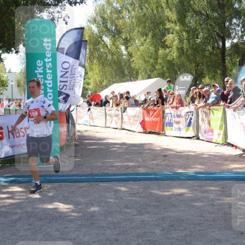 07.09.2025 - 19. Norderstedt Triathlon Zöllner http://msf.ph/oto/8784917 07.09.2025 13:12:26 Ziel 169, 700 meine-sportfotos.de