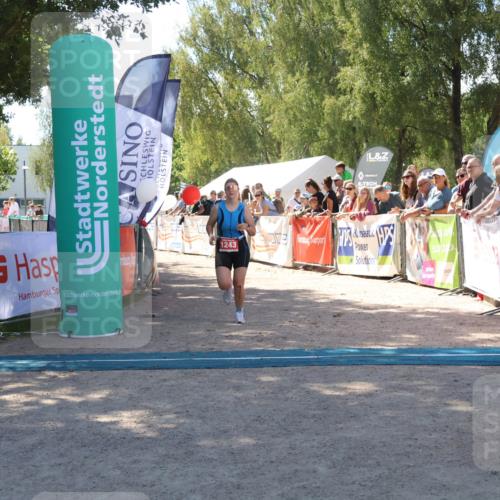 07.09.2025 - 19. Norderstedt Triathlon Zöllner http://msf.ph/oto/8784972 07.09.2025 13:12:38 Ziel 1243 meine-sportfotos.de