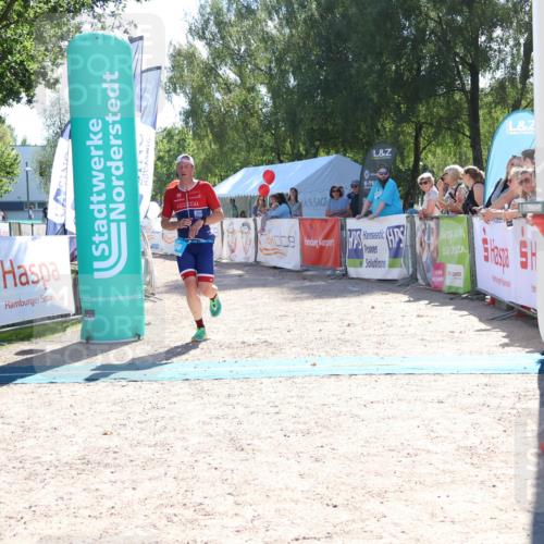 07.09.2025 - 19. Norderstedt Triathlon Zöllner http://msf.ph/oto/8784975 07.09.2025 15:26:01 Ziel 366 meine-sportfotos.de