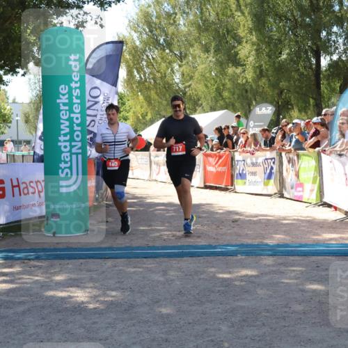 07.09.2025 - 19. Norderstedt Triathlon Zöllner http://msf.ph/oto/8785206 07.09.2025 13:14:48 Ziel 189, 717 meine-sportfotos.de