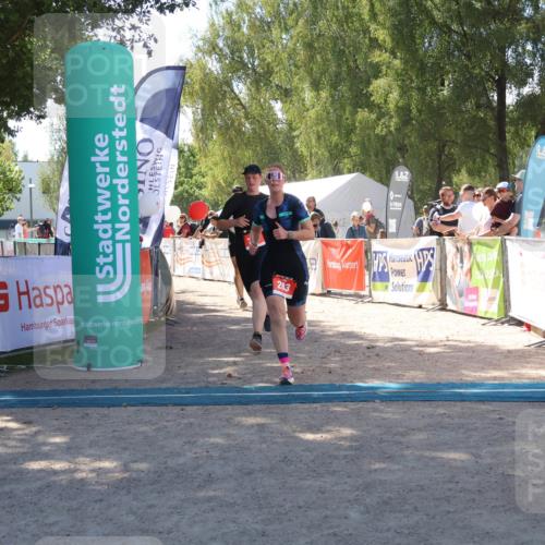 07.09.2025 - 19. Norderstedt Triathlon Zöllner http://msf.ph/oto/8785745 07.09.2025 13:19:28 Ziel 187, 283, 757 meine-sportfotos.de