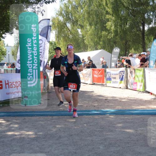 07.09.2025 - 19. Norderstedt Triathlon Zöllner http://msf.ph/oto/8785749 07.09.2025 13:19:29 Ziel 187, 283, 757 meine-sportfotos.de