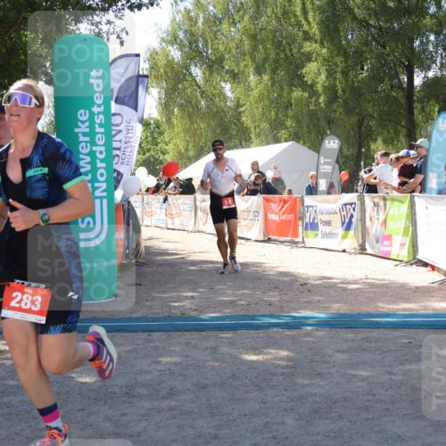 07.09.2025 - 19. Norderstedt Triathlon Zöllner http://msf.ph/oto/8785757 07.09.2025 13:19:30 Ziel 187, 283, 757 meine-sportfotos.de