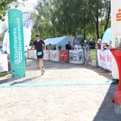 07.09.2025 - 19. Norderstedt Triathlon Zöllner http://msf.ph/oto/8786215 07.09.2025 15:39:17 Ziel 879 meine-sportfotos.de