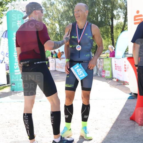 07.09.2025 - 19. Norderstedt Triathlon Zöllner http://msf.ph/oto/8786520 07.09.2025 15:41:41 Ziel 1029 meine-sportfotos.de