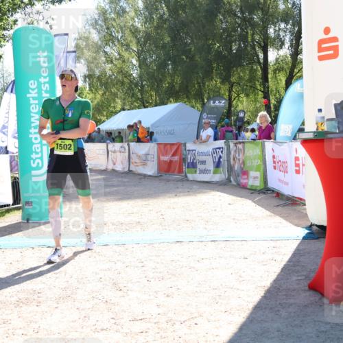 07.09.2025 - 19. Norderstedt Triathlon Zöllner http://msf.ph/oto/8786876 07.09.2025 15:45:19 Ziel  meine-sportfotos.de