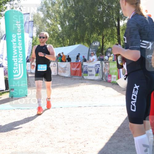 07.09.2025 - 19. Norderstedt Triathlon Zöllner http://msf.ph/oto/8786905 07.09.2025 15:46:20 Ziel 1416 meine-sportfotos.de