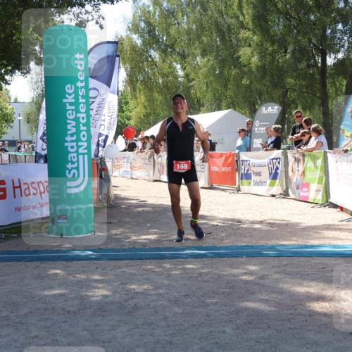 07.09.2025 - 19. Norderstedt Triathlon Zöllner http://msf.ph/oto/8787017 07.09.2025 13:29:58 Ziel 159, 1345 meine-sportfotos.de