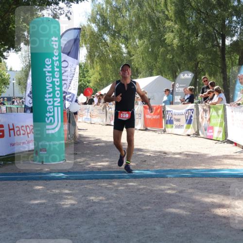 07.09.2025 - 19. Norderstedt Triathlon Zöllner http://msf.ph/oto/8787019 07.09.2025 13:29:58 Ziel 159, 1345 meine-sportfotos.de