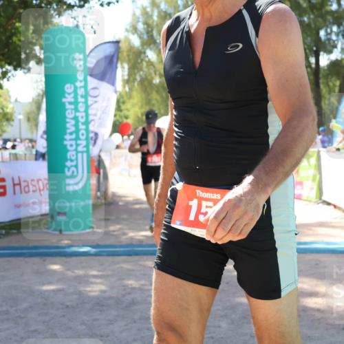 07.09.2025 - 19. Norderstedt Triathlon Zöllner http://msf.ph/oto/8787047 07.09.2025 13:30:04 Ziel 159, 1345, 1391 meine-sportfotos.de