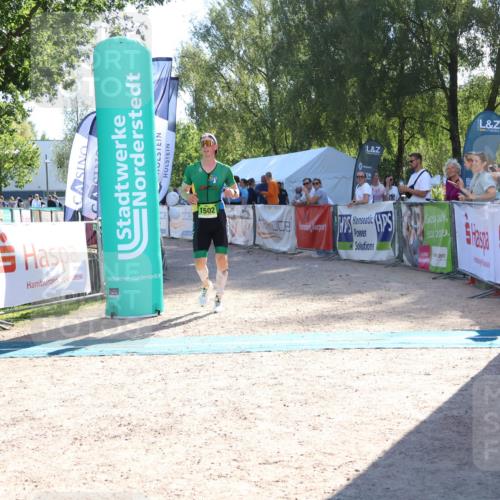 07.09.2025 - 19. Norderstedt Triathlon Zöllner http://msf.ph/oto/8787645 07.09.2025 15:58:29 Ziel  meine-sportfotos.de