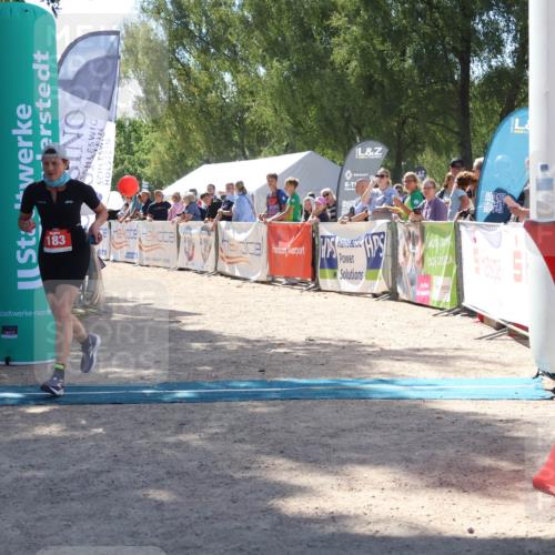07.09.2025 - 19. Norderstedt Triathlon Zöllner http://msf.ph/oto/8788301 07.09.2025 13:41:35 Ziel 183 meine-sportfotos.de